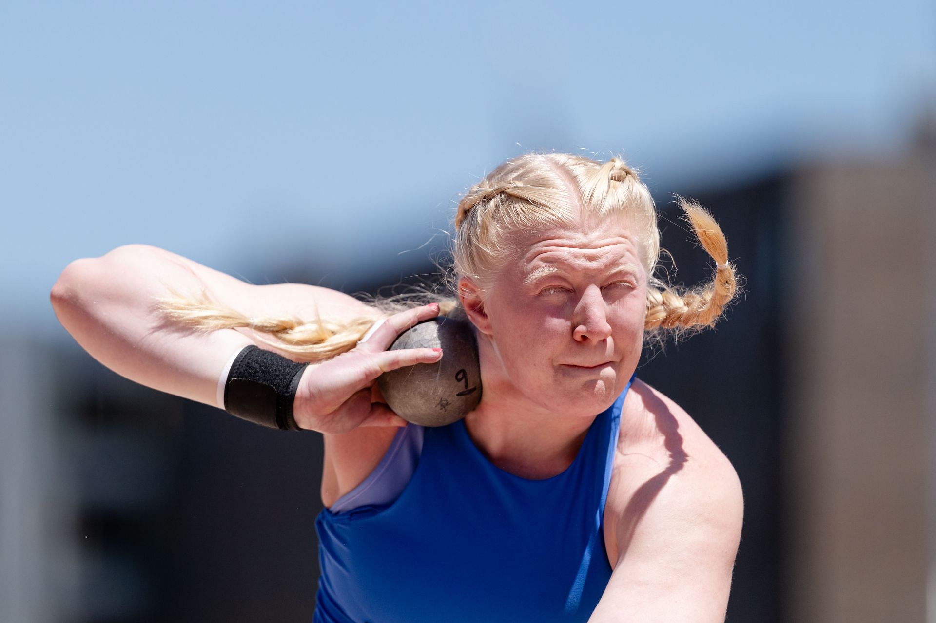 Brock Lesnar's daughter at the Prefontaine Classic - (Source: Getty)